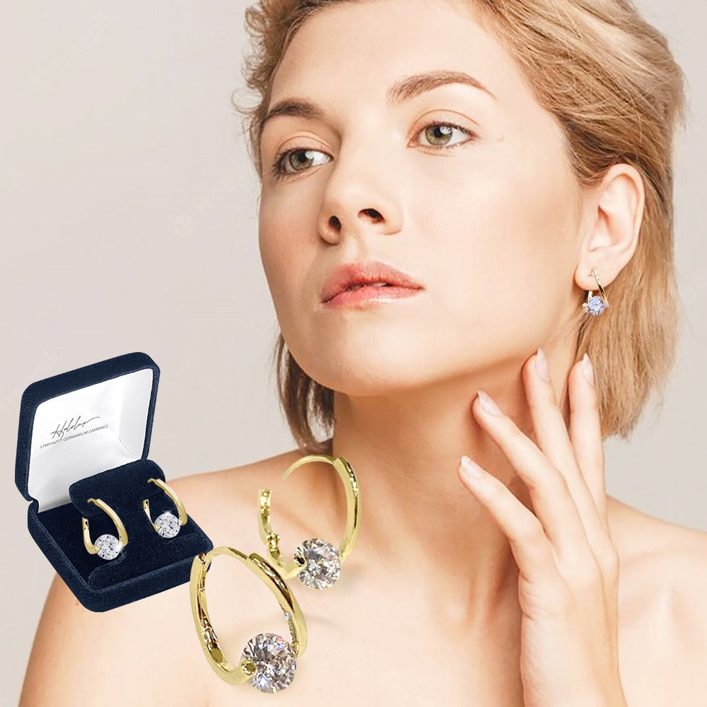 🔥LAST DAY SALE-50% OFF🎁 Slimoly™ Lymphvity MagneTherapy Germanium Earrings