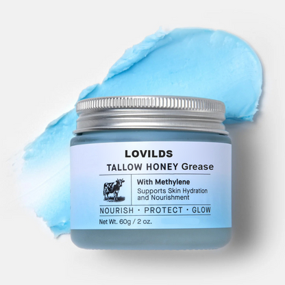 ✨🩵𝐋𝐚𝐬𝐭 𝐃𝐚𝐲 𝐃𝐢𝐬𝐜𝐨𝐮𝐧𝐭: 50% 𝐎𝐅𝐅🌸LOVILDS™ Tallow Honey Grease with Methylene - Naturally Hydrates to Restore Balance and Prevent Aging