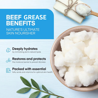 ✨🩵𝐋𝐚𝐬𝐭 𝐃𝐚𝐲 𝐃𝐢𝐬𝐜𝐨𝐮𝐧𝐭: 50% 𝐎𝐅𝐅🌸LOVILDS™ Tallow Honey Grease with Methylene - Naturally Hydrates to Restore Balance and Prevent Aging