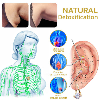 🔥LAST DAY SALE-50% OFF🎁 Slimoly™ Lymphvity MagneTherapy Germanium Earrings